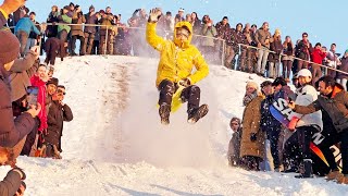 Bavaria Toboggan Team  Snowfall Munich 01122023 [upl. by Antoine250]