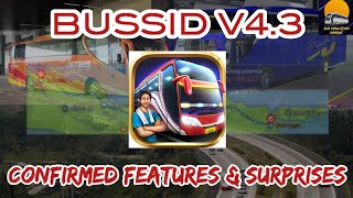 Bussid Update V43Confirmed features amp surprisesFull detailed informationBussid new update [upl. by Lira663]