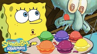 Every Krabby Patty EVER 🍔  SpongeBob [upl. by Ednargel548]