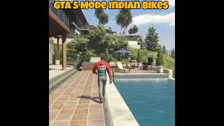 GTA 5 Mode 💥 Indian Bikes Drawing 3D Game Update 🤑shorts [upl. by Tench]