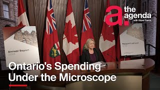 The Auditor Generals Verdict on Ontarios Spending  The Agenda [upl. by Sirmons]