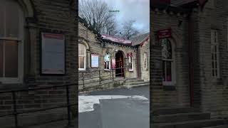 Haworth Station steamtrain haworth trainstation westyorkshire bronte bradford centralpark [upl. by Rosabella586]