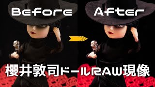 櫻井敦司ドール写真を黙々とRAW現像する [upl. by Rebane]