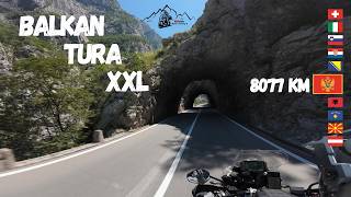 MotoOdiseja u Crnoj Gori se nastavlja 🌞🏍️✌🏻 Balkan Tura XXL [upl. by Ahsakat]