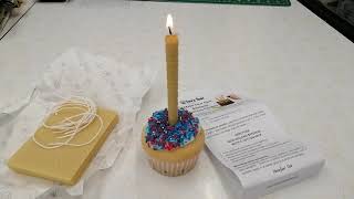 How to Make Your Own Beeswax Birthday Candles [upl. by Nahta]