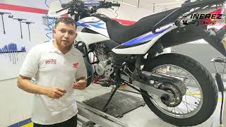 repotenciado de motor HONDA XR150L a 190cc [upl. by Hally232]