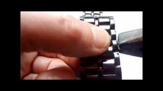 DIY Watch Link Removal Method [upl. by Haduj]