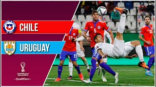 Chile 0  2 Uruguay  Eliminatorias Qatar 2022  Fecha 18 [upl. by Allegra581]