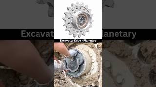 Excavator Drive  Planetary Gear Mechanism ✅ 3ddesign engineering 3dprinting excavator 3dcad [upl. by Retluoc451]