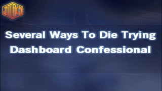 Several Ways To Die Trying  Karaoke Version  Dashboard Confessional [upl. by Jacob]