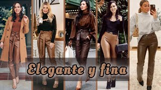 IDEAS PARA VESTIR ELEGANTE y con CLASE aprende a vestir como UNA MUJER CON CLASE [upl. by Holofernes26]