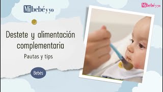 Guía Completa para la Alimentación Complementaria Introduciendo Sólidos a tu Bebé [upl. by Niajneb]