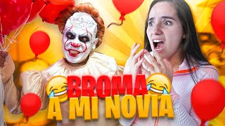 BROMA PESADA A MI NOVIA COMO IT ESO EL PAYASO  MEMONI Memo Aponte [upl. by Suollecram449]