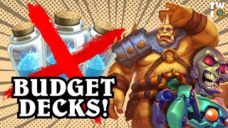 Budget Hearthstone Decks for Beginners amp Pros [upl. by Nisse]