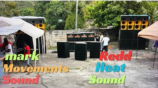 MARK MOVEMENTS SOUND amp REDD HEAT SOUND  EDWC ANNIVERSARY NINE MILE ST ANN EARLY DUB SETTING UP [upl. by Anah]