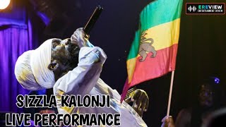 Sizzla Kalonji Live Performance Fireworks [upl. by Biron332]