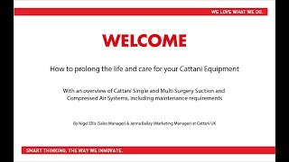 How to prolong the life and care for your Cattani equipment [upl. by Ttebroc400]