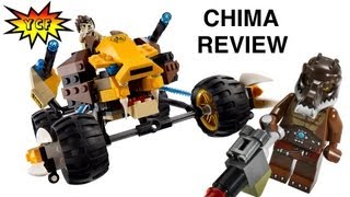 LEGO Chima 70002 Lennox Lion Attack Review Legends of Chima 2013 with 2 Minifigures [upl. by Daukas]