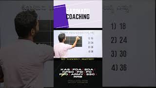 Gadinadu Coaching Centre  LAXMAN ASTAGI  MENTAL ABILITY  upsc kpsc kas psi fda sda pc [upl. by Aihsa]