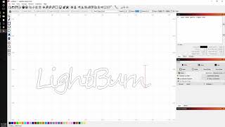 LightBurn Basics 2  Text and offsetting [upl. by Ahsiek]