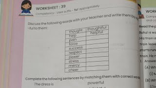 worksheet 39 class 45worksheetclass4class5manishakinraवर्कशीटवर्कबुकworkbookworkbookenglish [upl. by Anatollo449]