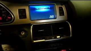 2007 Audi Q7 Bluray DVD Player Integration to Factory MMI System [upl. by Schroder]