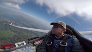 Segelfliegen Schänis Bodensee Klippeneck Glider flight Lake Constance [upl. by Oirifrop]