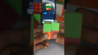 Solving 2by2 Rubiks cube by Cubesolvershorts viralshorts freefireindia [upl. by Willy892]