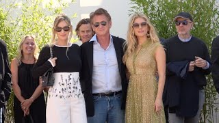 Dylan Frances Penn Sean Penn and more attend the Photo Call for Flag Day in Cannes [upl. by Mauralia]