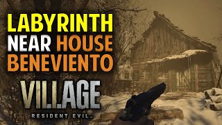 Labyrinth Puzzle amp Ball Location near House Beneviento  Resident Evil 8 Village RE8 Guide [upl. by Elletnohs]