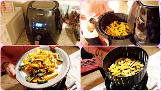 Recensione friggitrice ad aria INNSKY 55 l da Amazon🍟🍗🍕vediamo come cuoce 😉 Elfetta [upl. by Ellekcim]