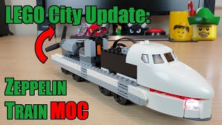 LEGO Zeppelin Train MOC Part 1 🚆🚂🏹 [upl. by Atekehs15]