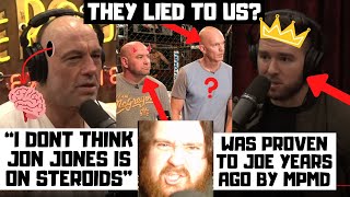 Joe Rogan EXPOSED Playing Dumb About Jon Jones Being On Steroids TIME TO END THE DEBATE FOREVER [upl. by Halladba129]