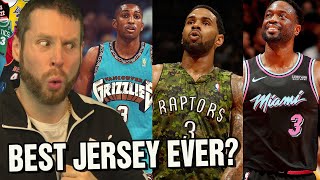 Best looking NBA Jerseys of ALLTIME [upl. by Haden]