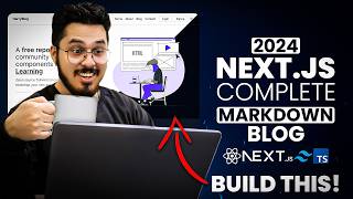 Lets build a Markdown blog using Nextjs Shadcn Tailwind Pieces Remark amp Rehype 🔥 [upl. by Ynnot]