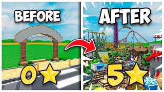 How Fast Can I Get 5 STARS In Theme Park Tycoon 2 [upl. by Ayaj]