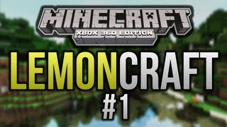 LemonCraft  1  182 Adventure Minecraft Xbox 360 Lets Play [upl. by Atinej]