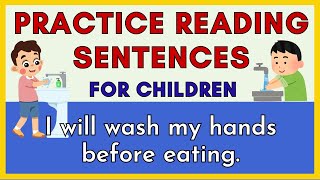 PRACTICE READING SENTENCES  S4  Reading at Home  Reading amp Vocabulary Skills [upl. by Spillar]