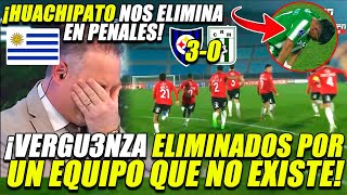 URUGUAYOS EXPLOTAN EN VIVO ¡NOS ELIMINÓ HUACHIPATO UN EQUIPO QUE NO EXISTE [upl. by Anilah]