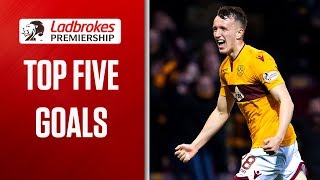 Turnbulls Rocket Winner and Edouards Opener  Top 5 Goals Week 12  Ladbrokes Premiership [upl. by Langham]