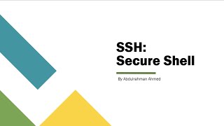 SSH Secure Shell  Linux [upl. by Batsheva461]