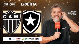 ATLÉTICO X BOTAFOGO AO VIVO NA ITATIAIA  FINAL DA COPA LIBERTADORES 2024 [upl. by Haimarej533]