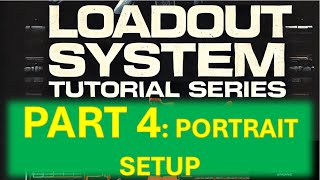 Part 4 Weapon Portrait Setup  Call Of Duty Style LoadOut System Tutorial Series [upl. by Eigriv]