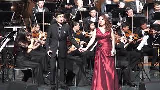 万丹 DANWAN （China Soprano）：我的叹息随风飘去 Ah Verranno a te sullaure （Tenor Yijie Shi） [upl. by Garibald]