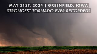 Strongest Tornado Ever Recorded Shreds Wind Turbines at Greenfield Iowa  May 21st 2024 [upl. by Otto]