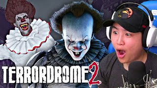 PENNYWISE IS IN THIS GAME Terrordrome 2 [upl. by Arlen]