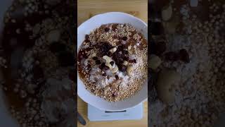 THE ONLY GRANOLA RECIPE YOU NEED Healthy  easy recipes  what I eat  food inspo  shorts [upl. by Nwahsat9]