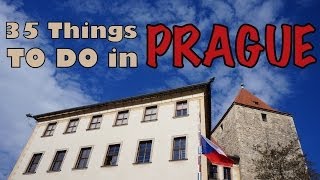 PRAGUE TRAVEL GUIDE  Top 35 Things To Do In Prague Czechia [upl. by Aihsema]