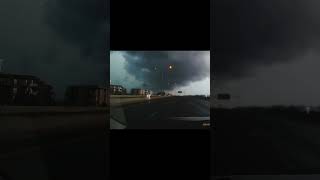 MASSIVE Thunderclouds Spotted Over Montreal shorts weather sky thunderstorm tornado extreme [upl. by Nona]