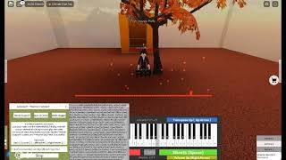 Pagtingin  BenampBen  Roblox Piano Cover [upl. by Idonna]